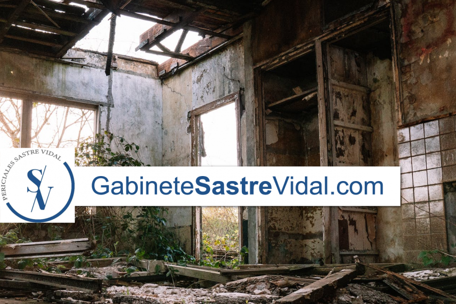 Peritaje de daños en vivienda