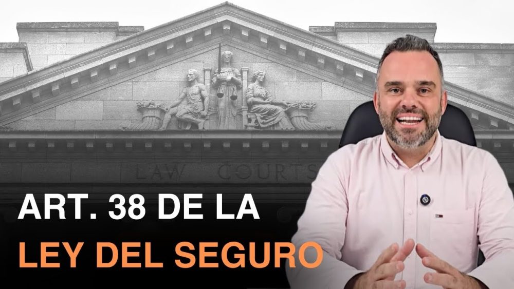 Artículo 38 de la ley del seguro en España