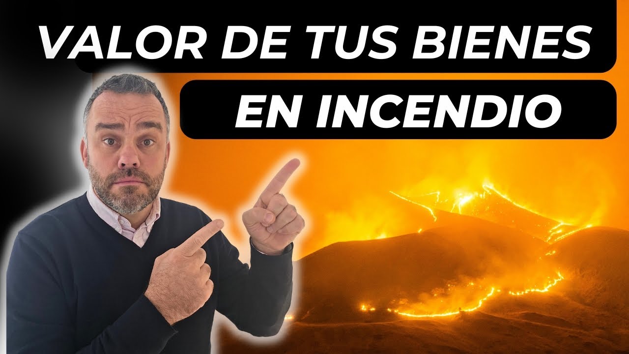 Que influye en el valor de los bienes afectados en un incendio